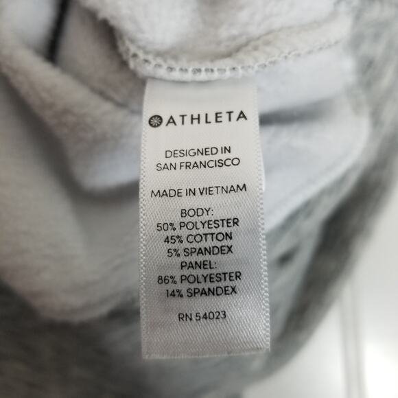 Athleta Zip Up Hooded Jacket Gray XS - Picture 7 of 7